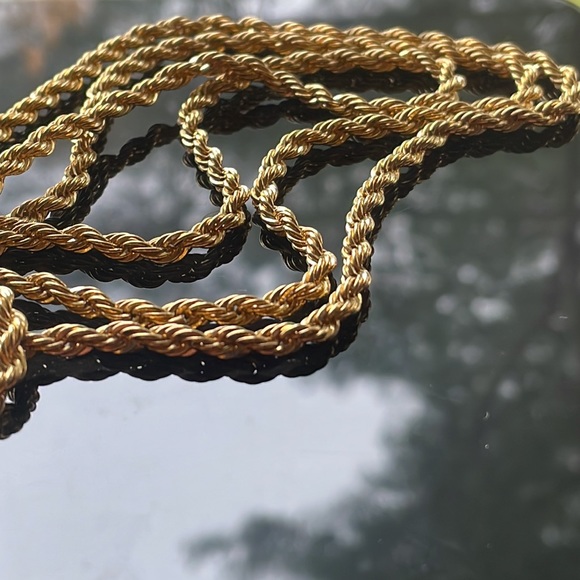 Gold Rope Necklace - Picture 5 of 5